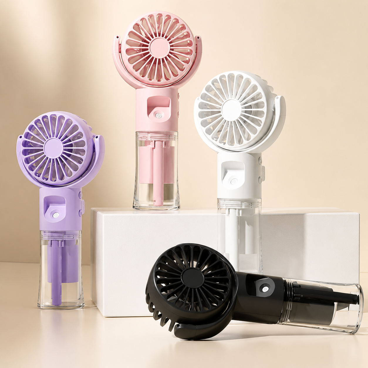 HydraBreeze Rechargeable Mini Spray Fan