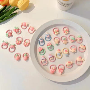 10 Pcs kids Colorful Elastic band - All-In-One Store