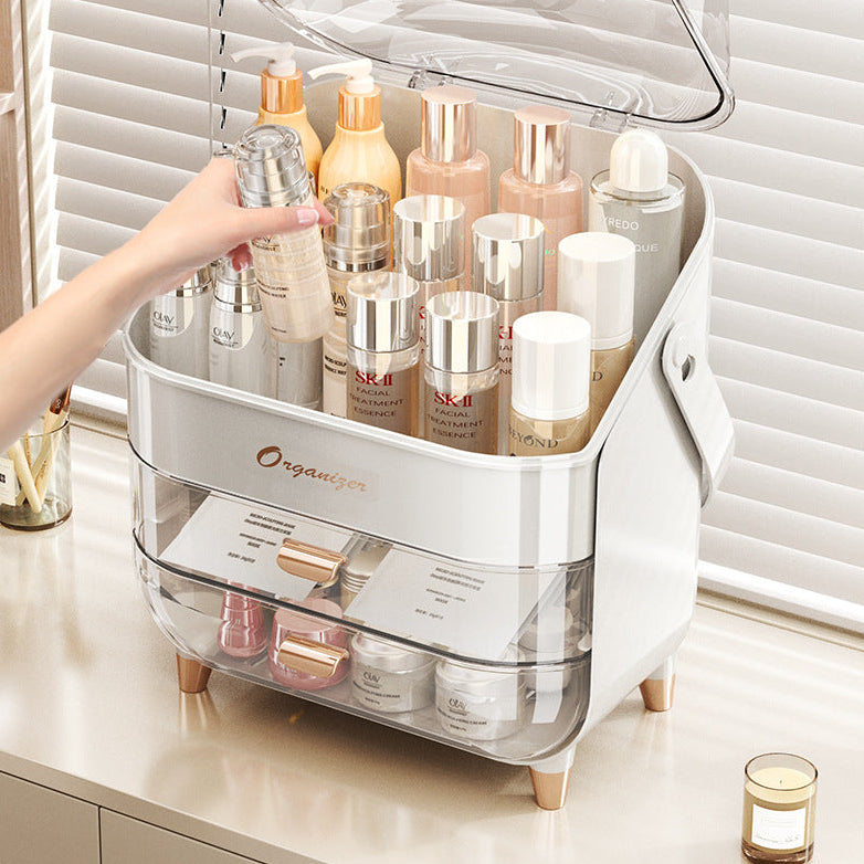 The Domed & Drawered Vanity Organizer