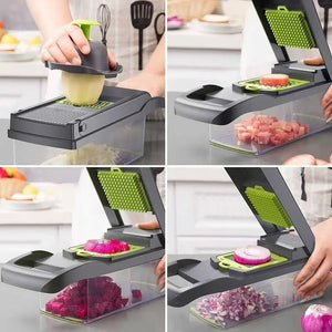 12 in 1 Multifunctional Vegetable Cutter - All-In-One Store
