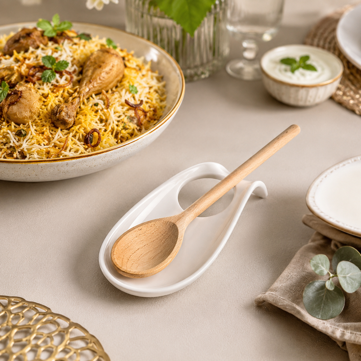Ladellevo Spoon Rest by Ziba (31056)
