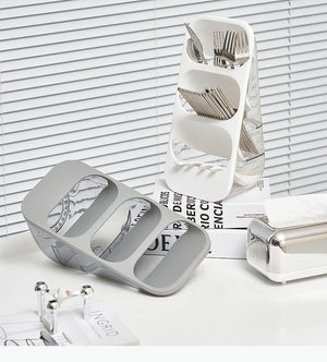 3-Tiered Utensil and Knife Storage Organizer - All-In-One Store