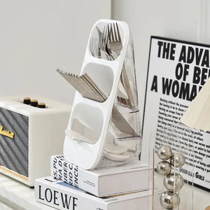 3-Tiered Utensil and Knife Storage Organizer - All-In-One Store