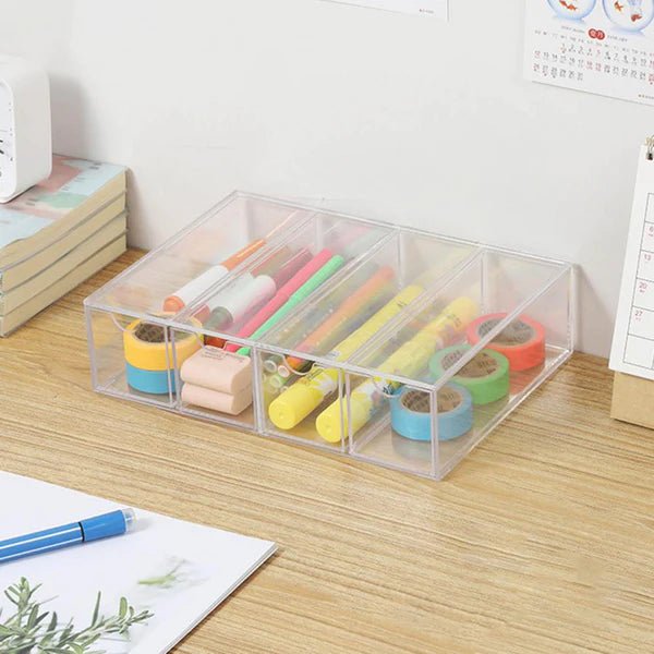 4 Layer Acrylic Storage Box - All-In-One Store