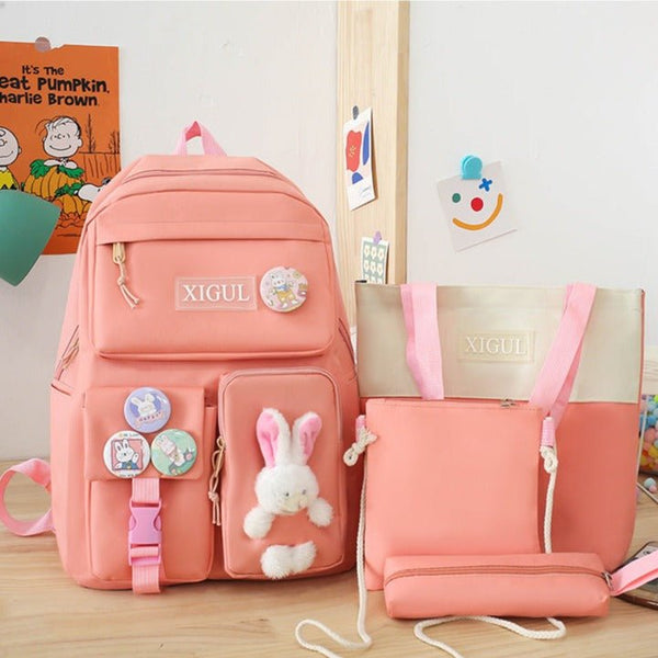 4 Pcs Cute Enchanting Bags Set - All-In-One Store