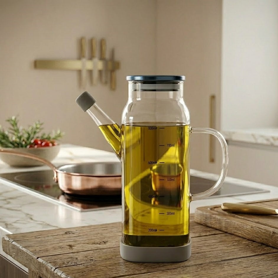 800ml Square Base Oil Dispenser