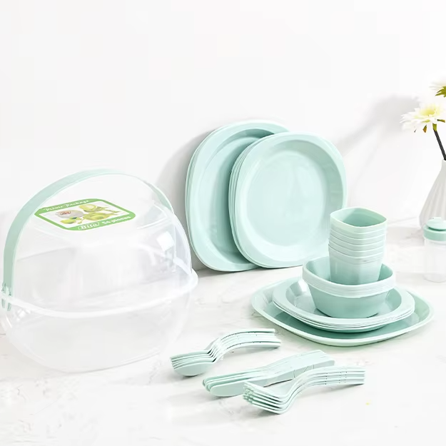 46 Pcs All-in-One Outdoor Picnic Set