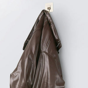 5 Pcs Clear Adhesive Wall Hooks - All-In-One Store