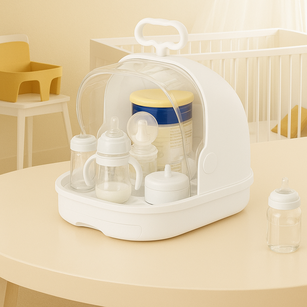 Baby Bottle Drying Dish Rack Organizer...