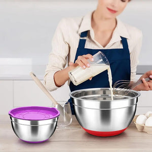 5pcs Steel Bowl Set - All-In-One Store