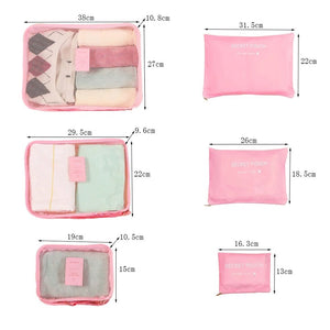 6 Pieces Travel Bags - All-In-One Store