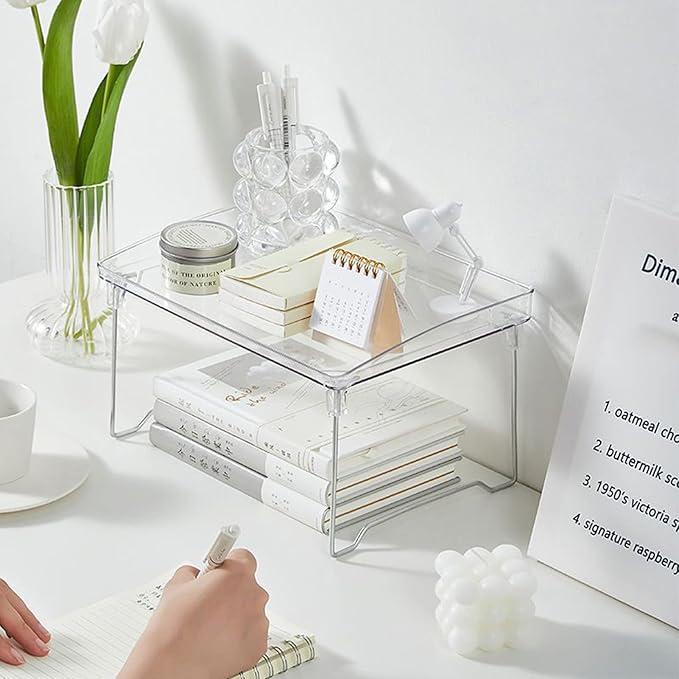 Multi-Purpose Clear Storage Stand