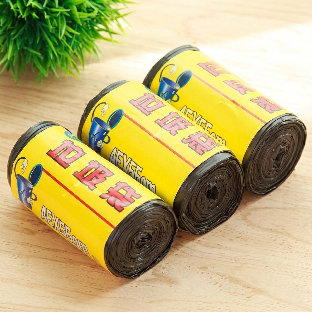 2-Pcs Garbage Bags Roll Packs