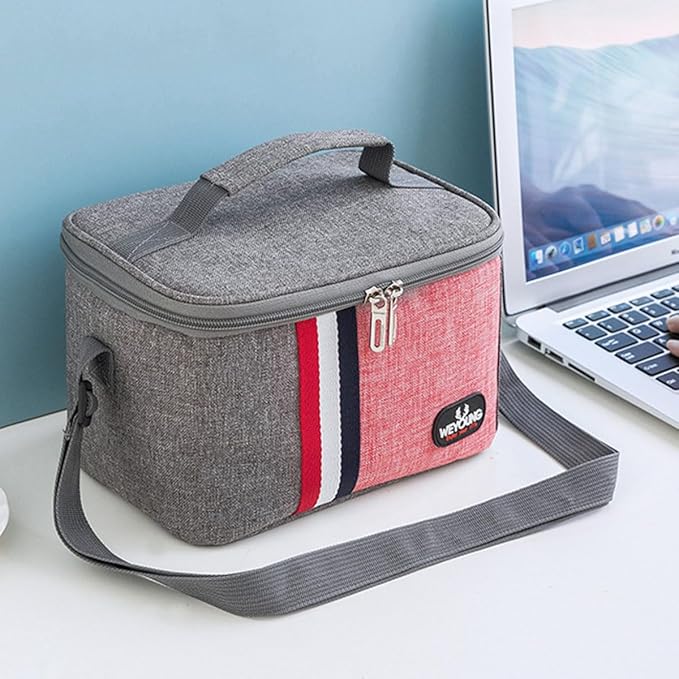 FreshGo Max – Hot & Cold Food Carrier with Shoulder Strap