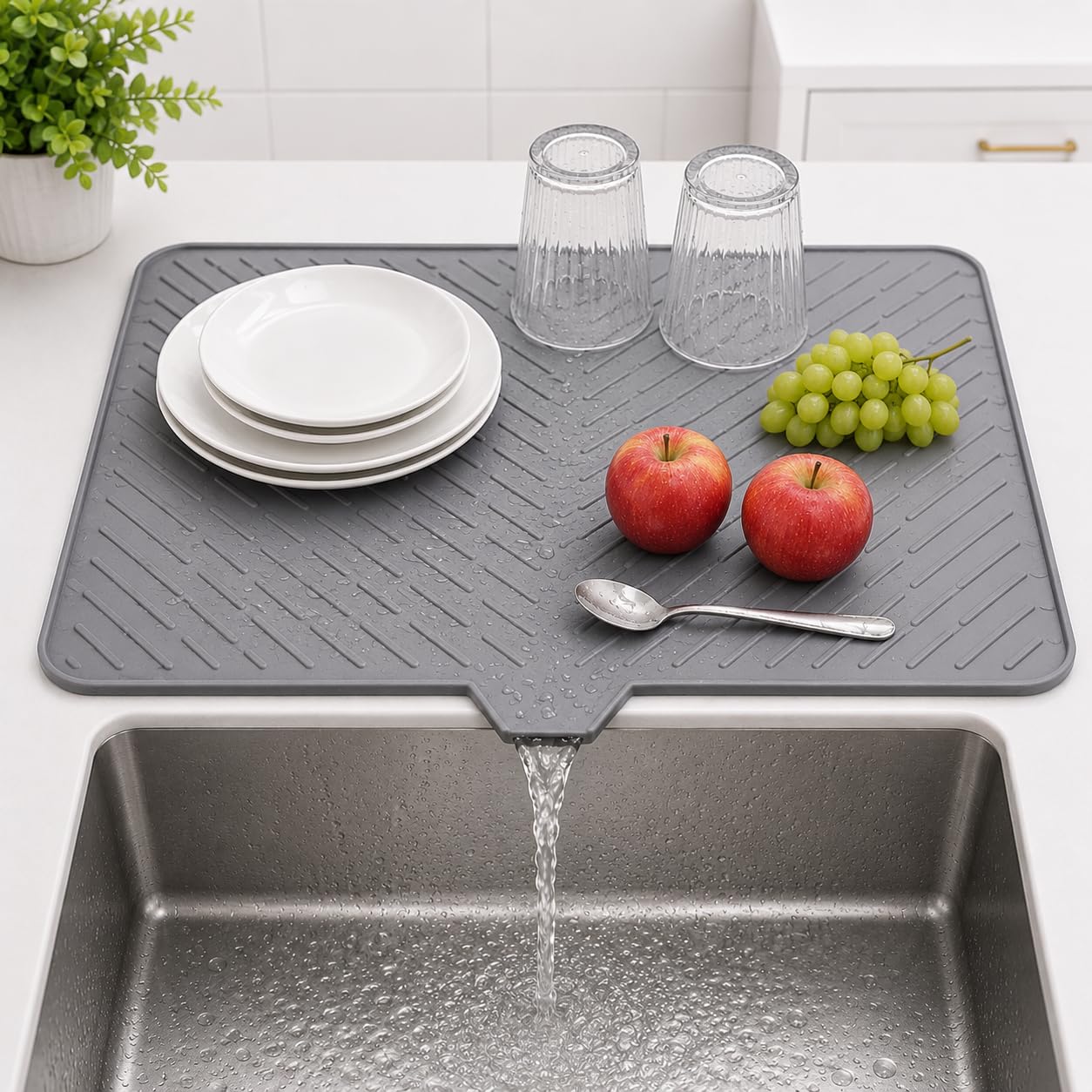 DrainEase Silicone Drying Mat