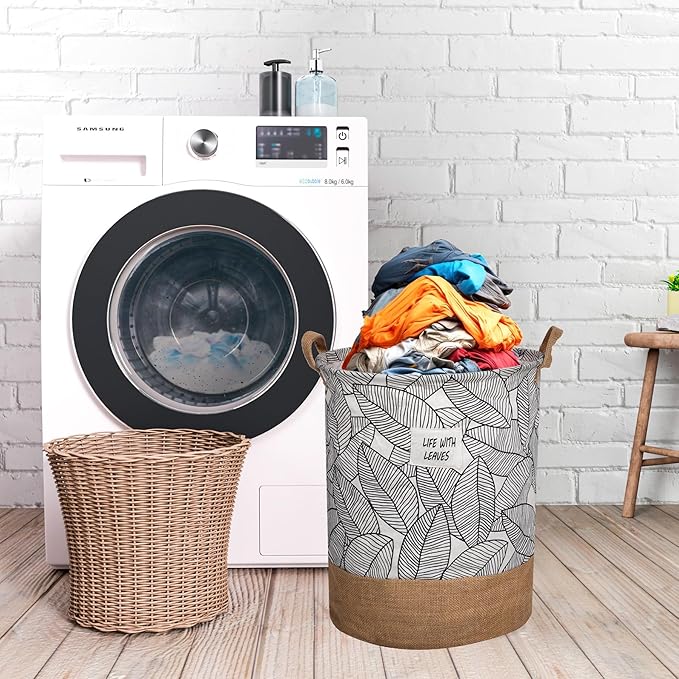 Life with Leaves – Foldable Laundry & Storage Bin