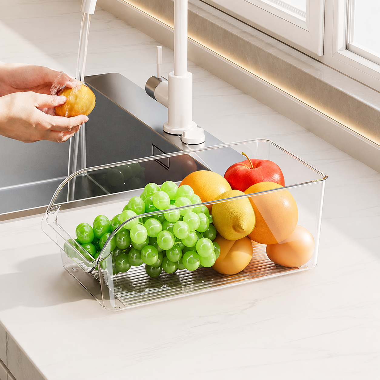 ClearSpace Fridge Organizer Bin