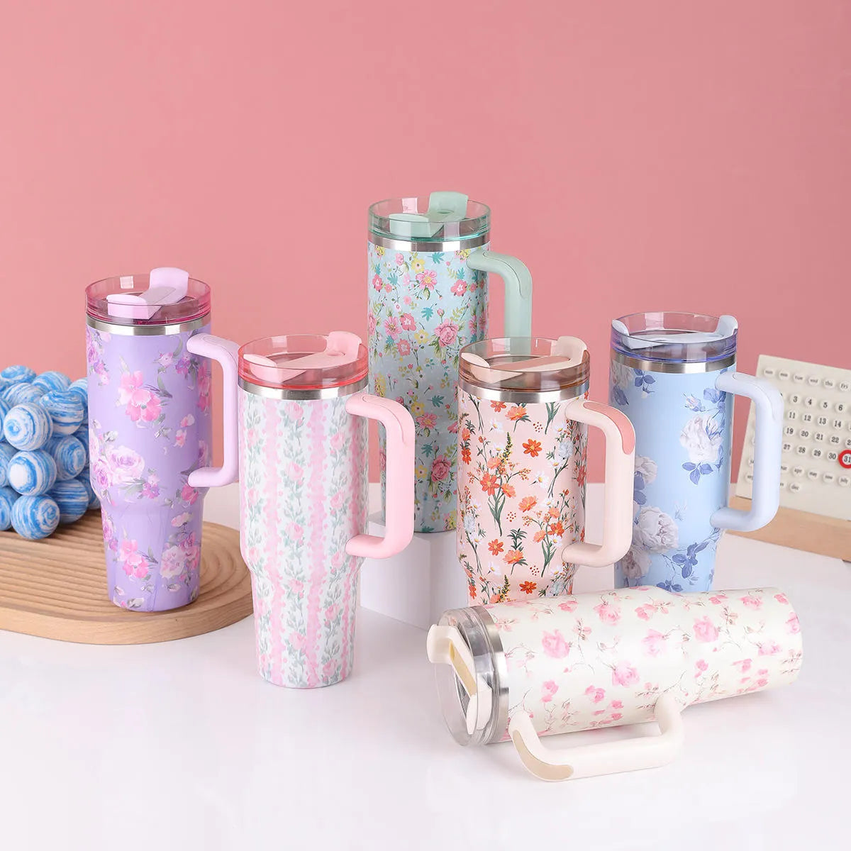 Flora Series Tumblers | SUS 304 | 1200ml