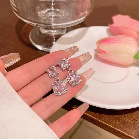 Square Drop Earrings