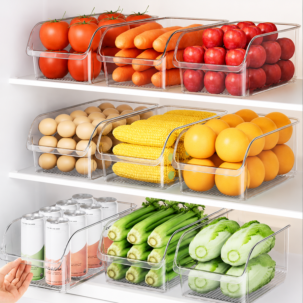 ClearSpace Fridge Organizer Bin