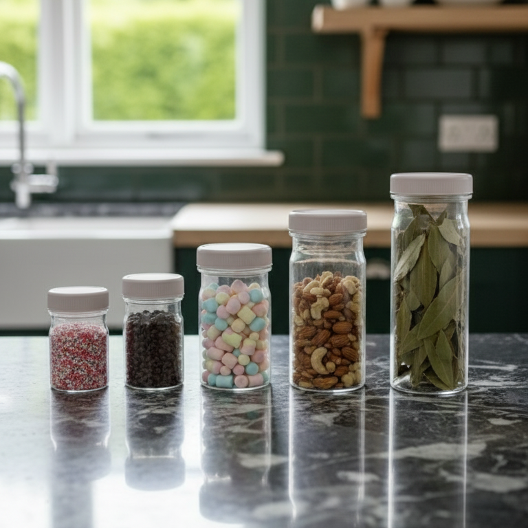 Slim Series Airtight Spice Jars by Ziba