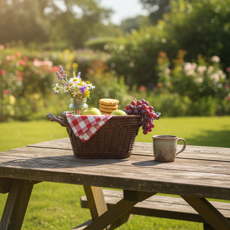 Handmade Square Basket with Handles by Ziba