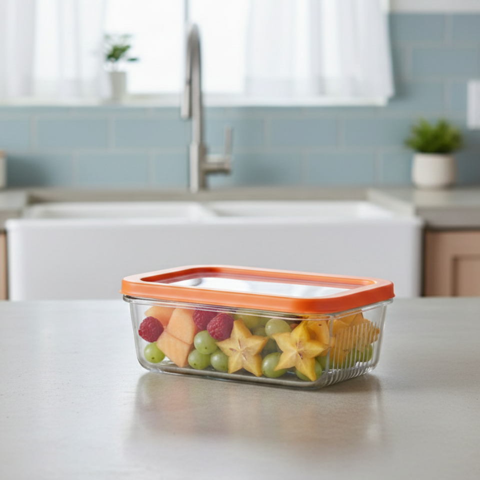 Unbreakable Glass Container Series by Limon