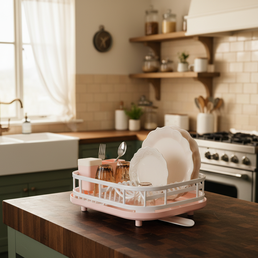 EliteDry Single-Tier Dish Organizer (2303) by Limon