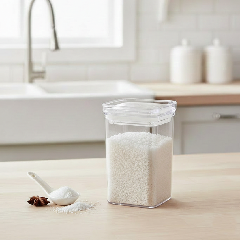 Airtight Clear Stackable Jar by Limon