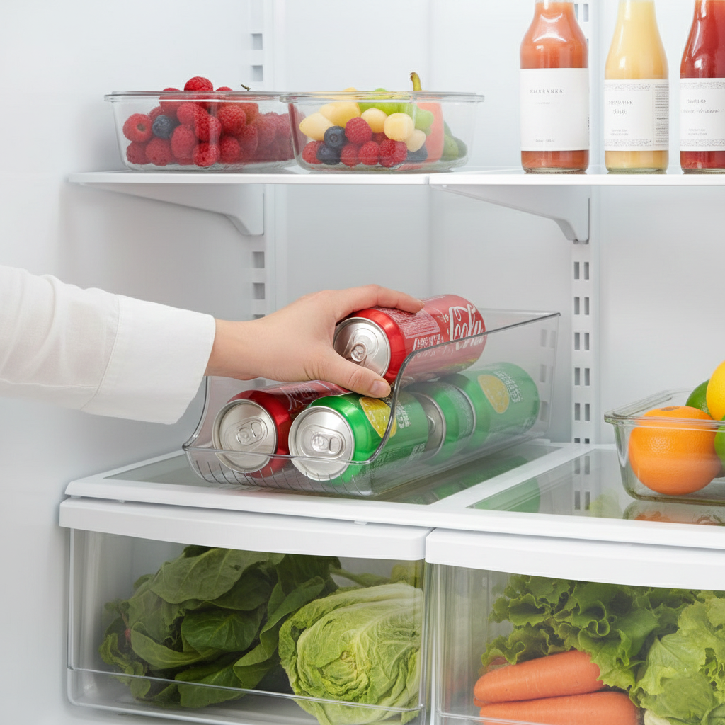 CrystalKeep Fridge & Pantry Organizer - Slim