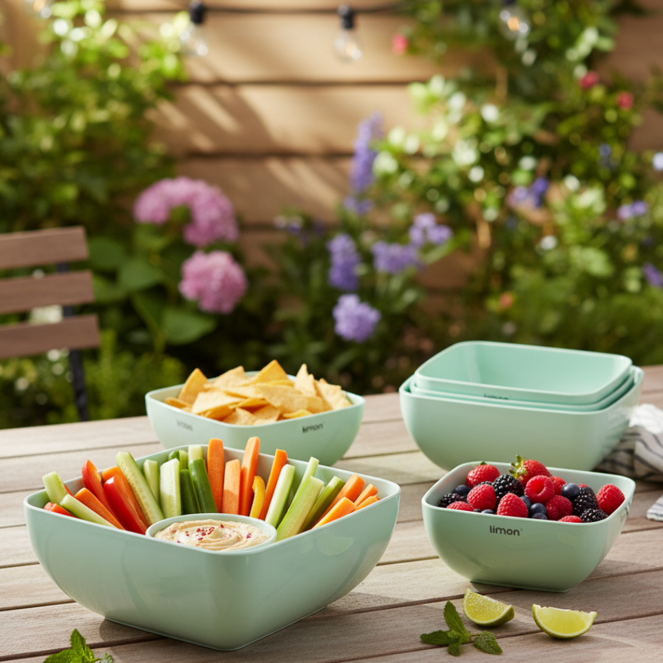 Eleganza 4-Piece Bowl Set (99635) by Limon