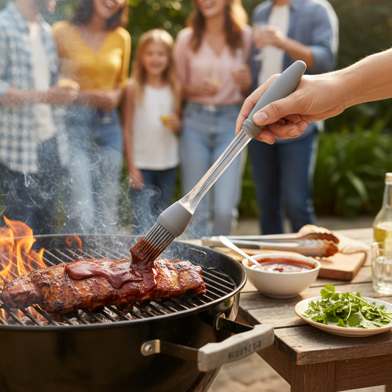 GrillPro Oil-Dispense Silicone Brush