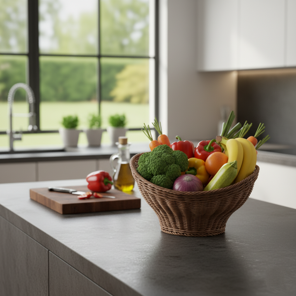 Handmade Oval Basket (51052) by Ziba