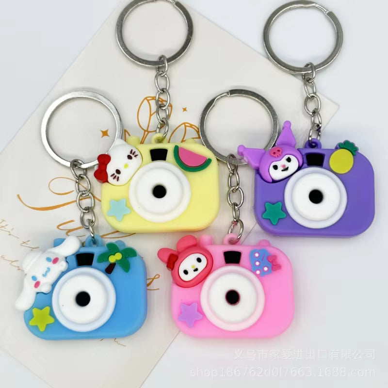 Sanrio Friends with Fun Camera Keychain