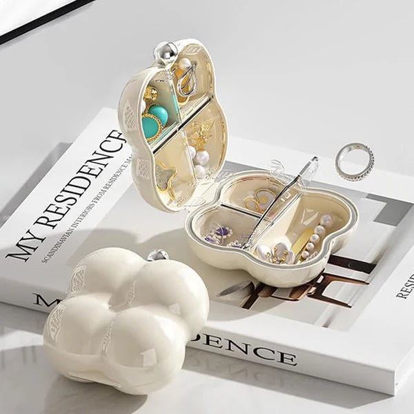 Portable Flower Shaped Pill Organizer