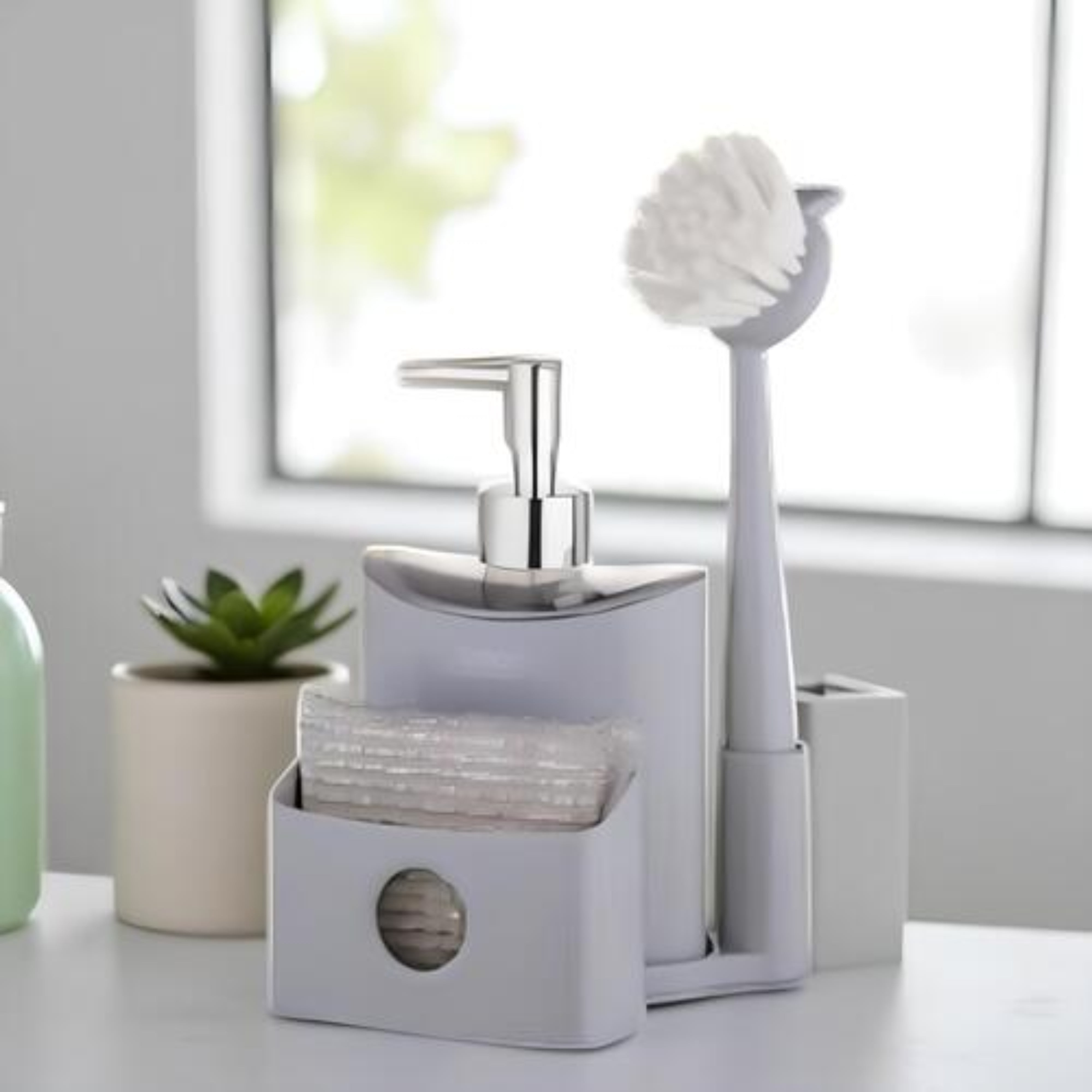 Dishwashing Liquid Dispenser Set of 3 (1919) by Limon