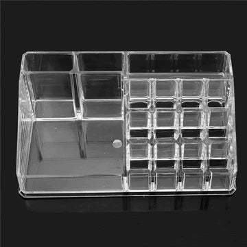 Multiple Grid Cosmetic Organizer