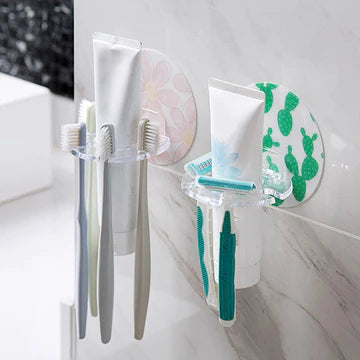 Multi-function Toothbrush Holder Wall Mounted