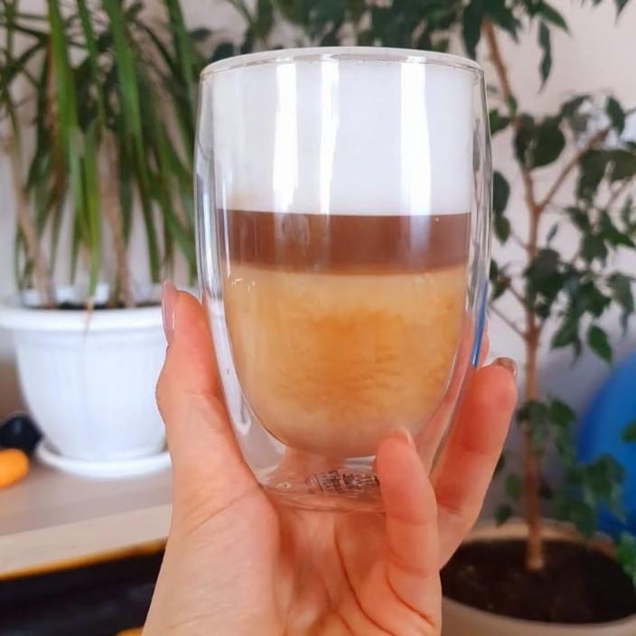 Double-Wall Sweat-Free Transparent Glass