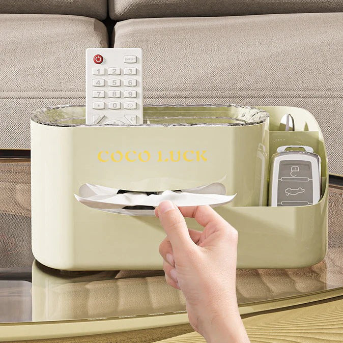 Tabletop Caddy with Tissue Dispenser