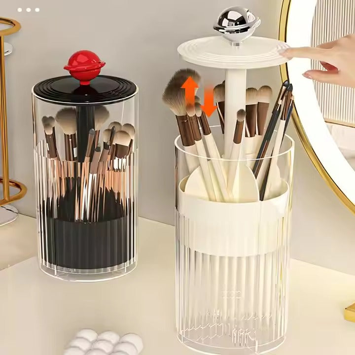 Push-Down & Pop-up - Modern Brushes Holder