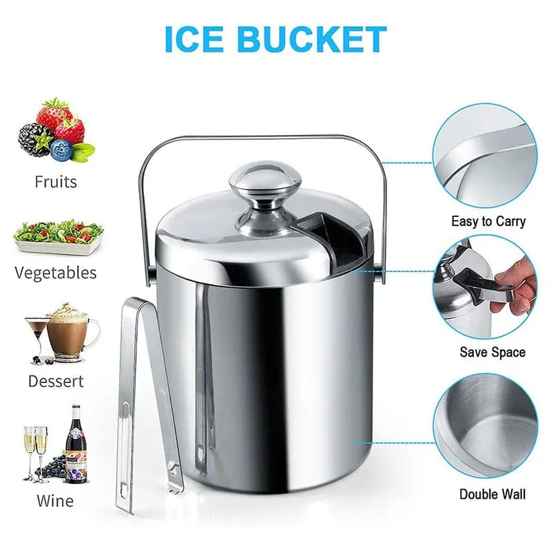 LuxeCool Ice Storage Bucket