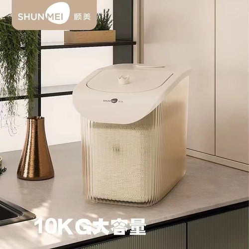 "Push Type Storage Bucket/Dispenser"