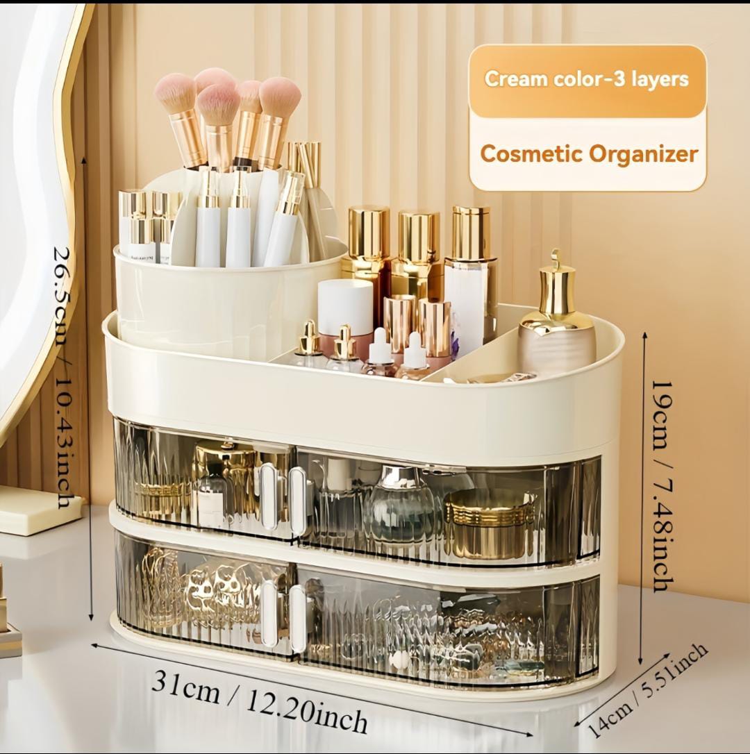 Multi Layer Cosmetics Storage Box
