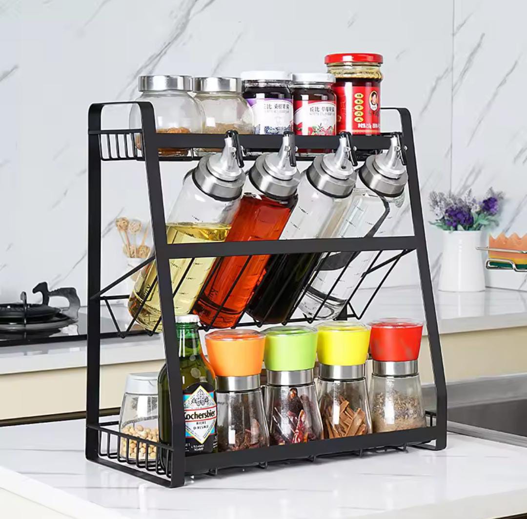 3-Tier Kitchen Storage Rack