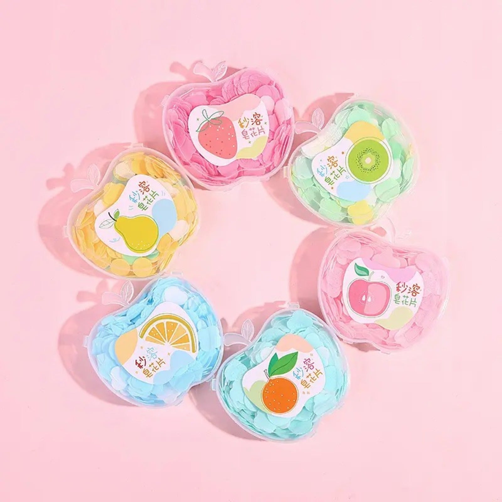Heart & Flower - Pocket-Sized Scented Paper Soap (Approx 300)