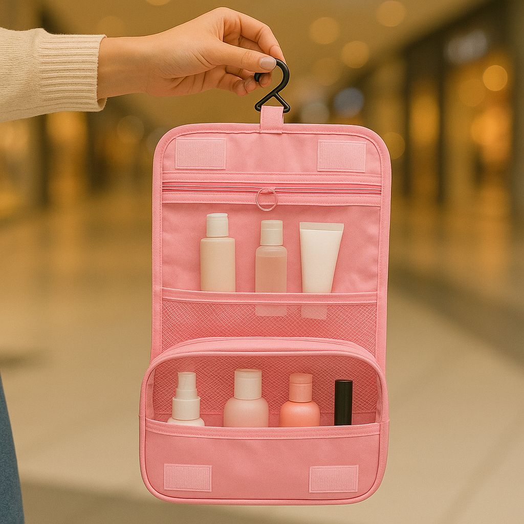 Travel Hook Cosmetic Bag