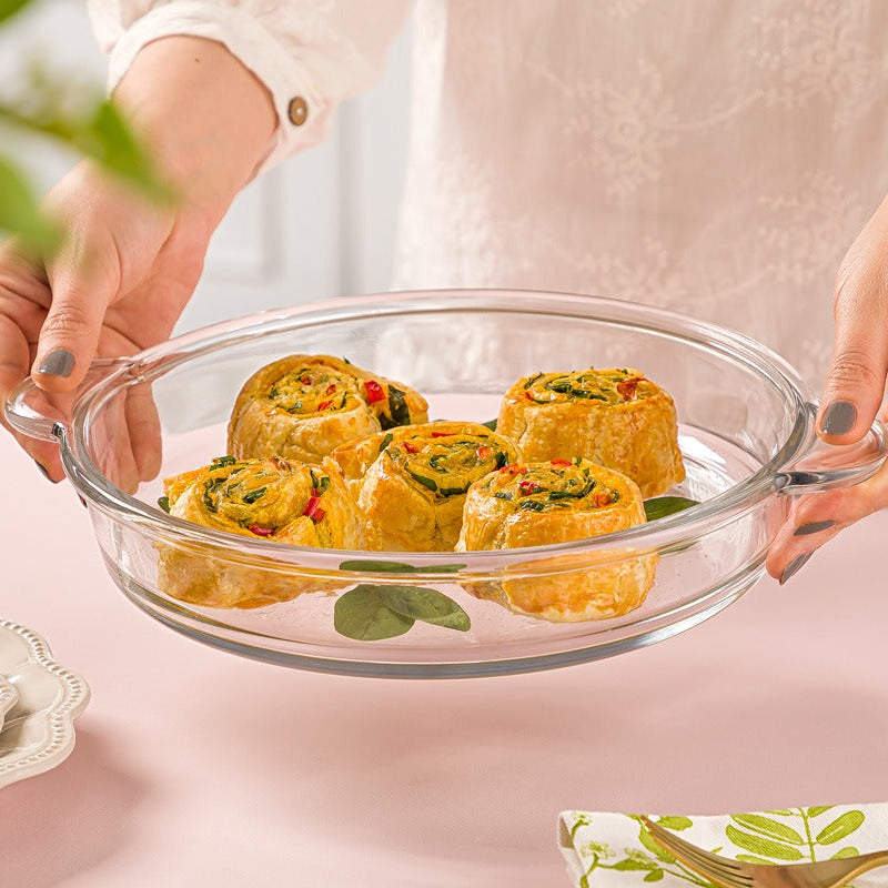 CrystalBake Ovenware Dish & Serving Tray (2235) by Limon