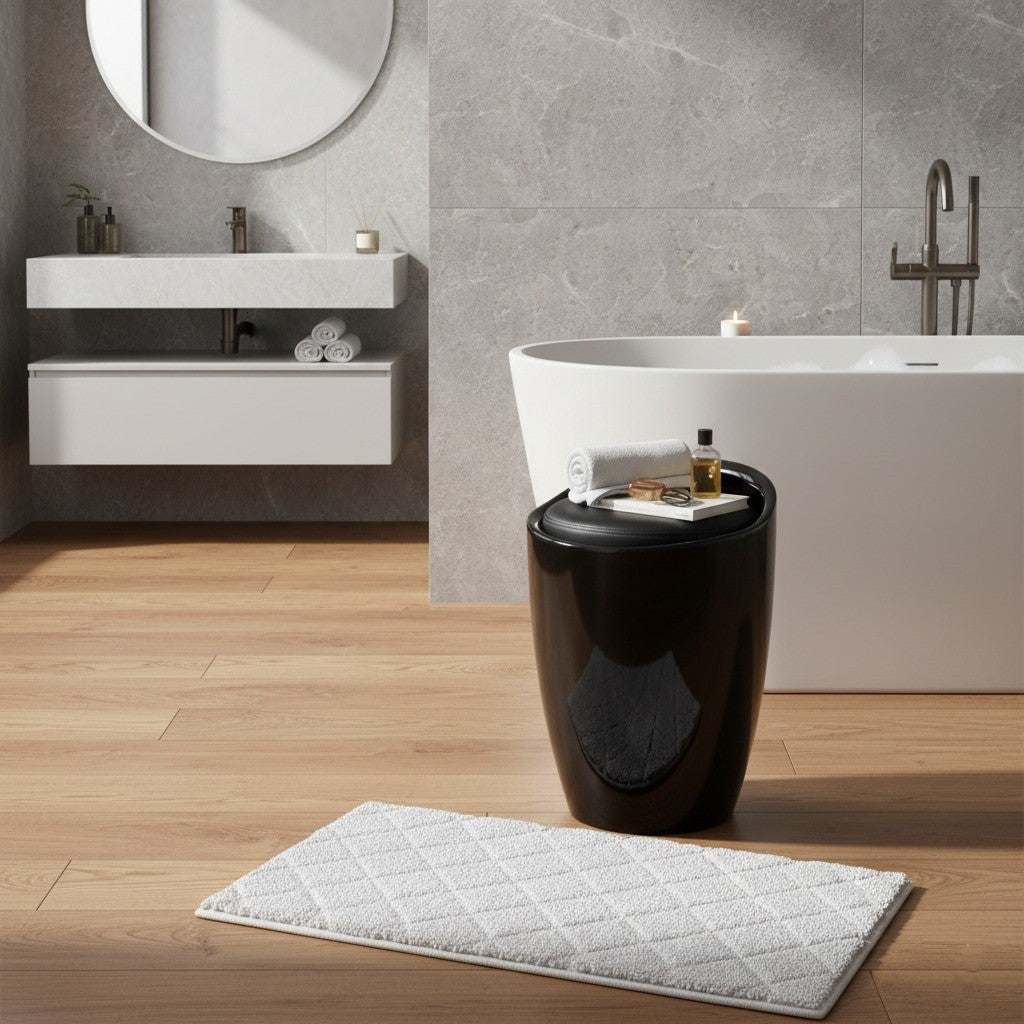 ComfortVault Luxe Storage Stool (1862) by Limon