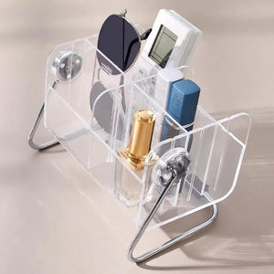 Acrylic Desktop Remote Control Organizer - All-In-One Store